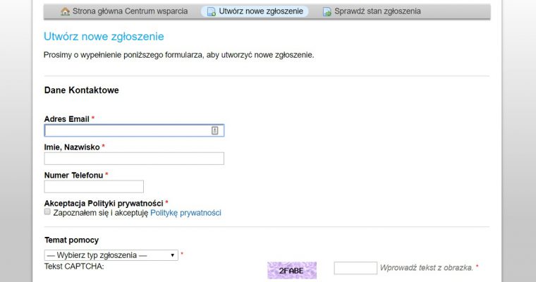 Centrum Obsługi Zgłoszeń digitexCZK/IP