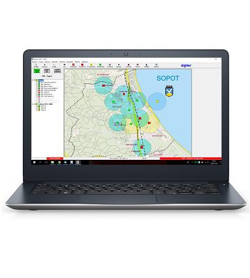 Analogowy system alarmowania i ostrzegania ludności digitexCZK