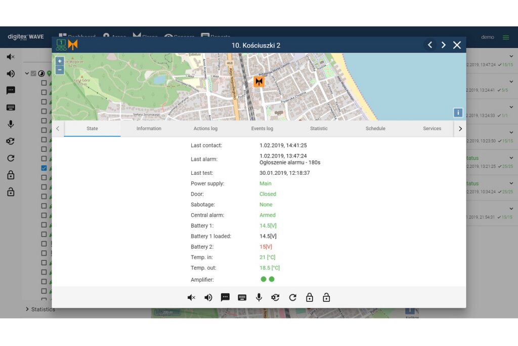 public warning system digitex