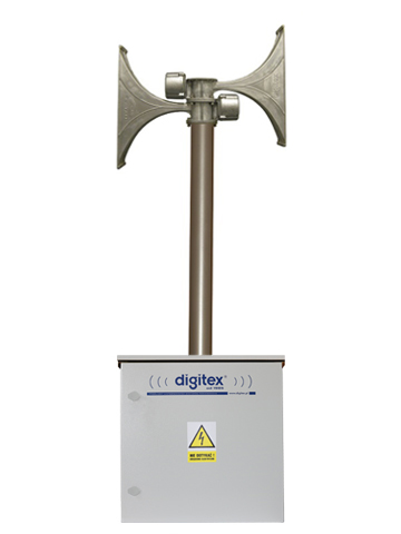 DSE-900S/Z alarm siren with outdoor cabinet