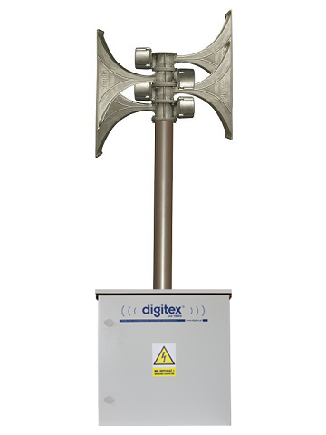 DSE-600S/Z alarm siren with outdoor cabinet