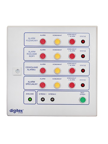 DMO-700 control panel for alarm siren