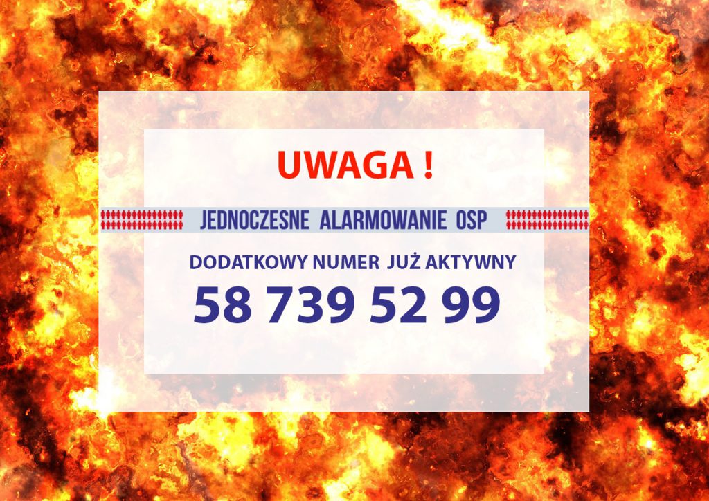 jednoczesne alarmowanie osp