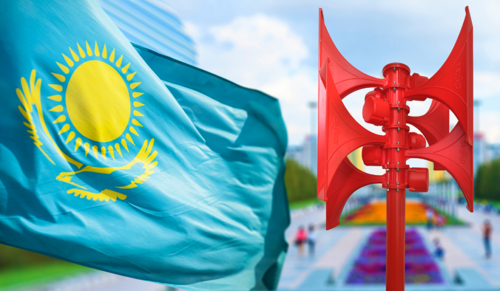 KAZAKHSTAN WARNING SIRENS