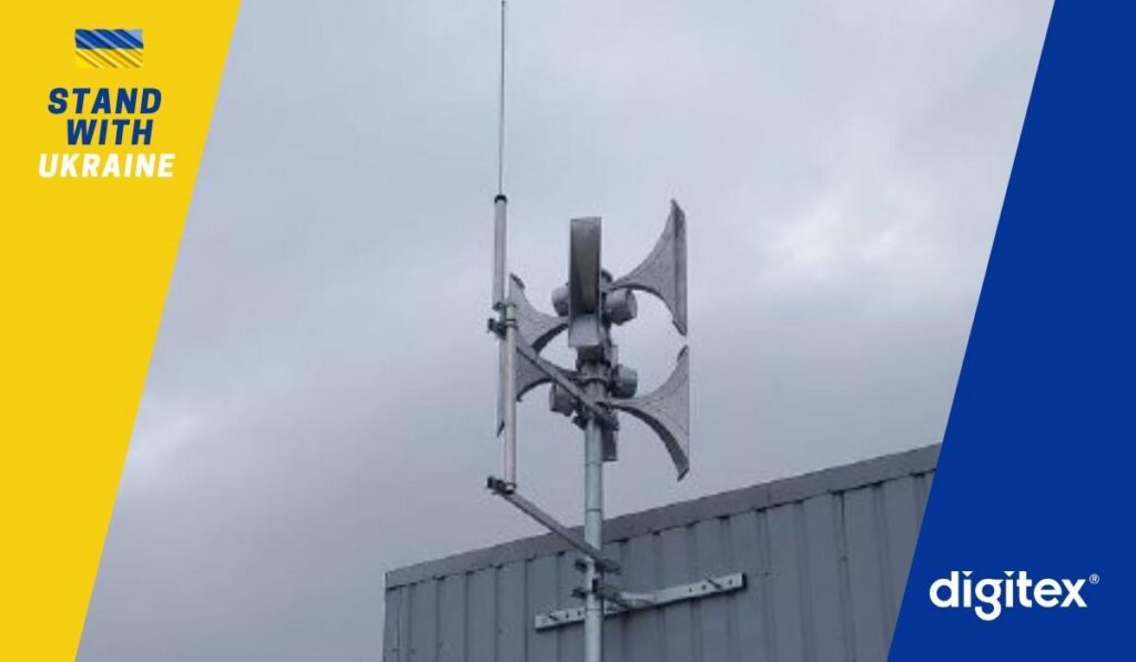 Ukraine Kharkiv warning siren charcow