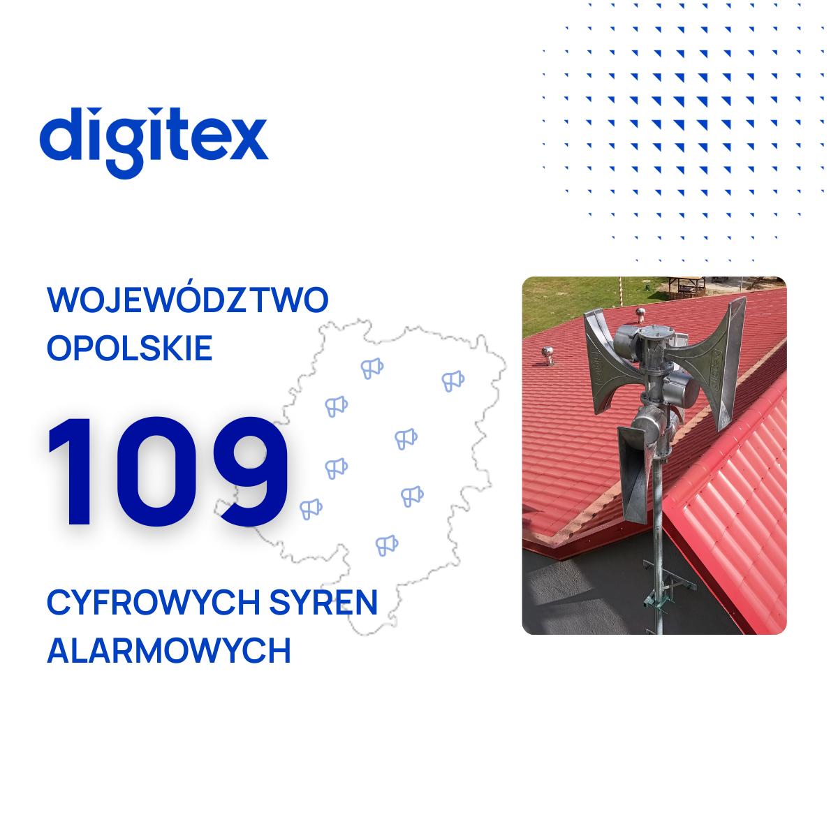 Województwo opolskie z syrenami SOiA Digitex